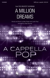 A Million Dreams SATB choral sheet music cover